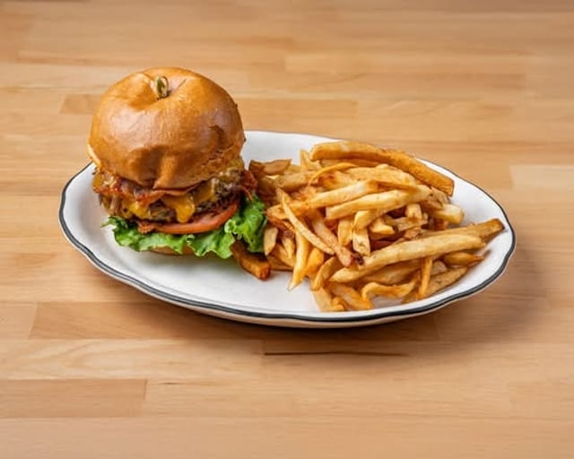 Zaca Beef Burger.